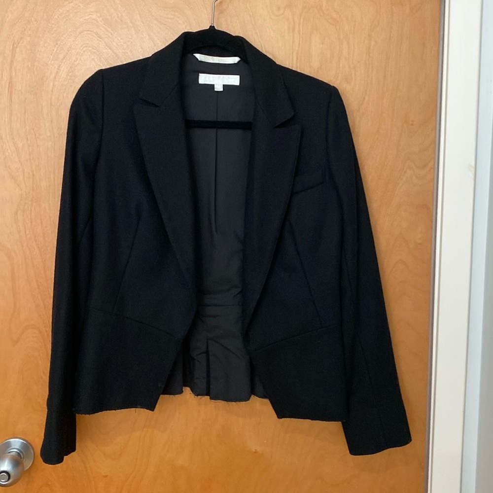 All Saints black wool jacket